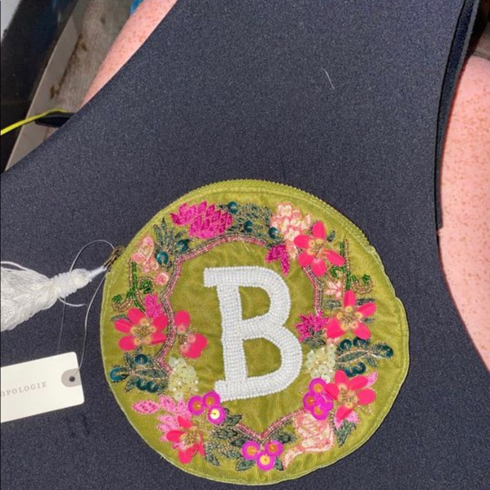 BRAND NEW ANTHROPOLOGIE “B” clutch